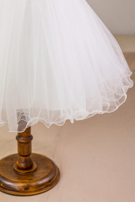 Robe Enfant Mariage Élégante Avec Nœud - gallery 4