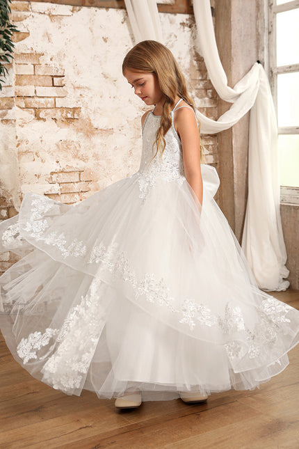 Robe Enfant Princesse En Tulle - gallery 8