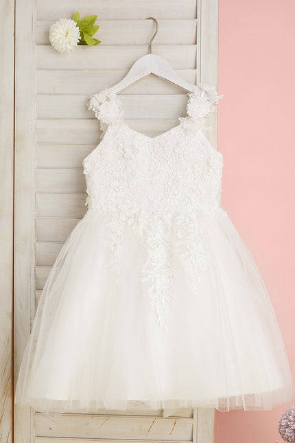 Robe Enfant Tulle Florale Élégante - gallery 6