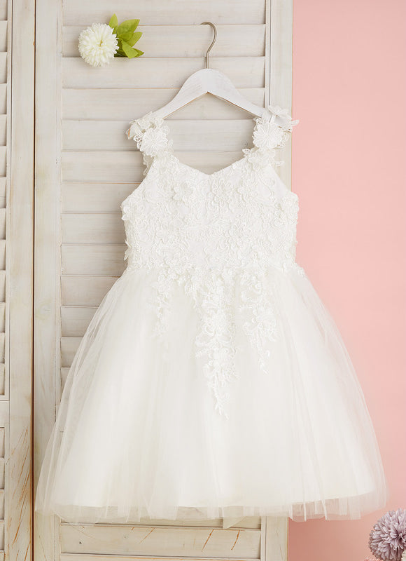 Robe Enfant Tulle Florale Élégante - gallery 6