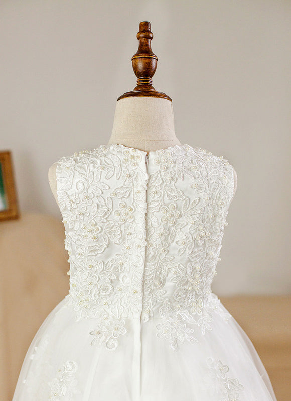 Robe Enfant Élégante En Tulle. - gallery 8