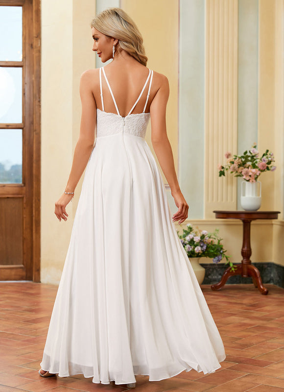 Robe Nuptiale Fluide Avec Poches - gallery 6