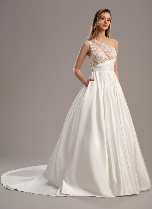 Robe De Mariée En Tulle - gallery 2