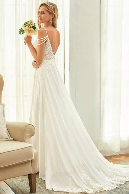 Robe De Mariée Fluide En Tulle