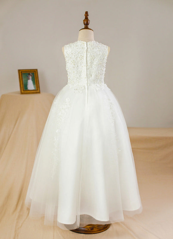 Robe Enfant Élégante En Tulle. - gallery 6