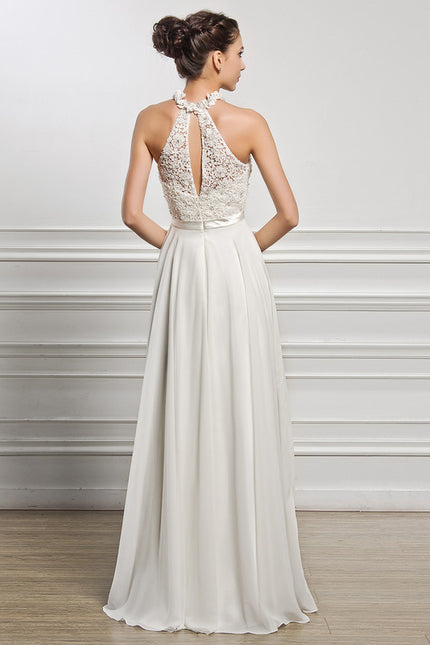 Robe Nuptiale Col Montant Chic - gallery 4