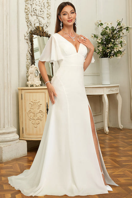 Robe De Mariee Avec Fente - gallery 2