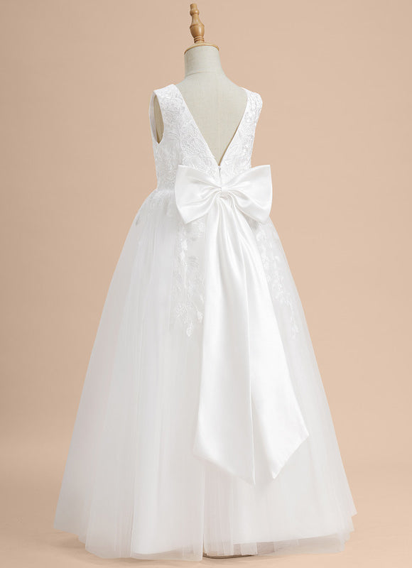 Robe Enfant Élégante À Dos Nu - gallery 4