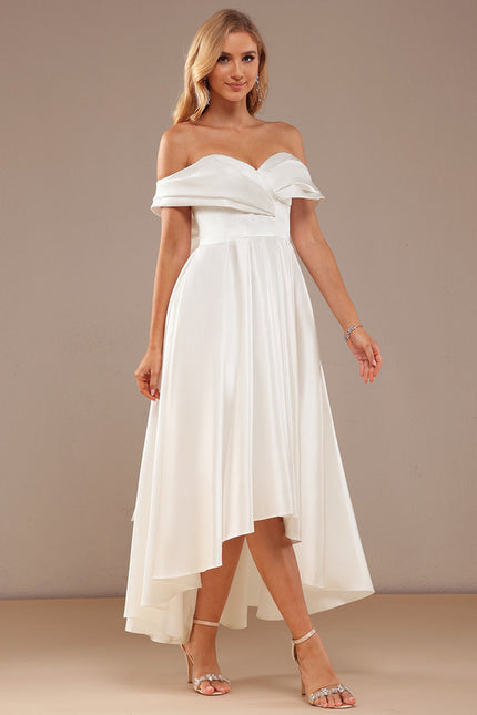 Robe Nuptiale Satinée Épurée Élégante - gallery 4