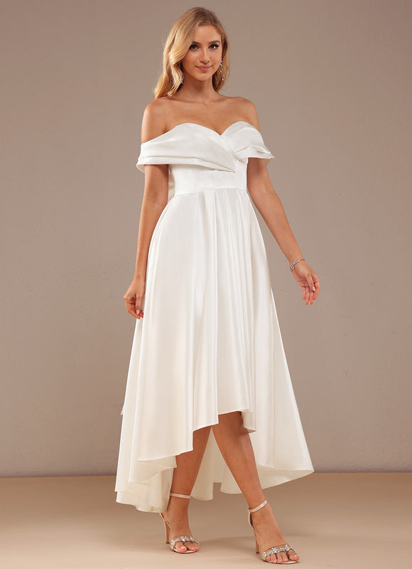 Robe Nuptiale Satinée Épurée Élégante - gallery 4