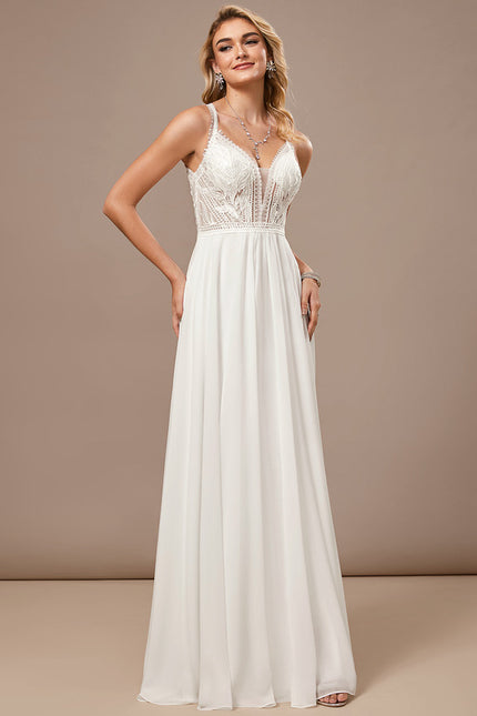 Robe De Mariee En Mousseline - gallery 2
