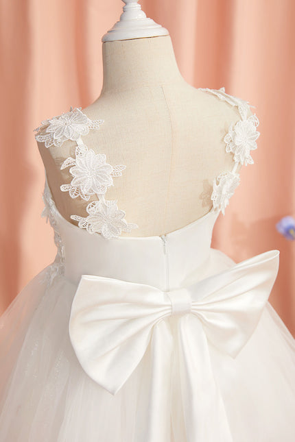 Robe Enfant Tulle Florale Élégante - gallery 5