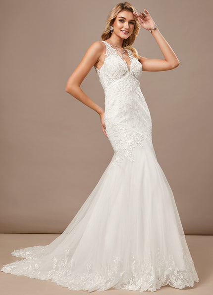 Robe De Mariée Sirène Élégante