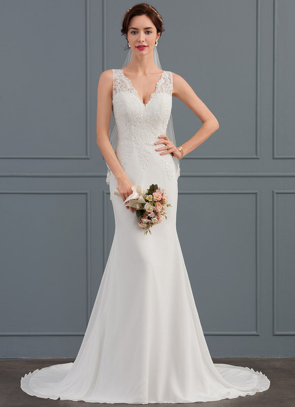 Robe Nuptiale Élégante À Dentelle Raffinée