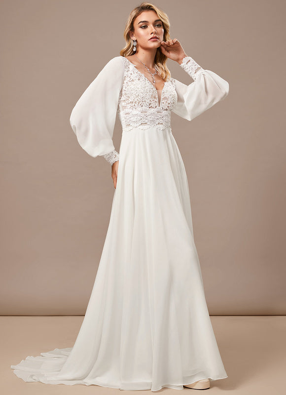 Robe De Mariee Avec Voile - gallery 1