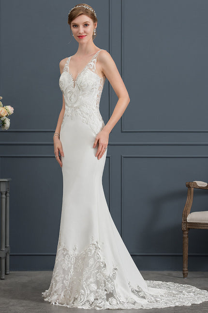 Robe Nuptiale Sirène Élégante Raffinée - gallery 5