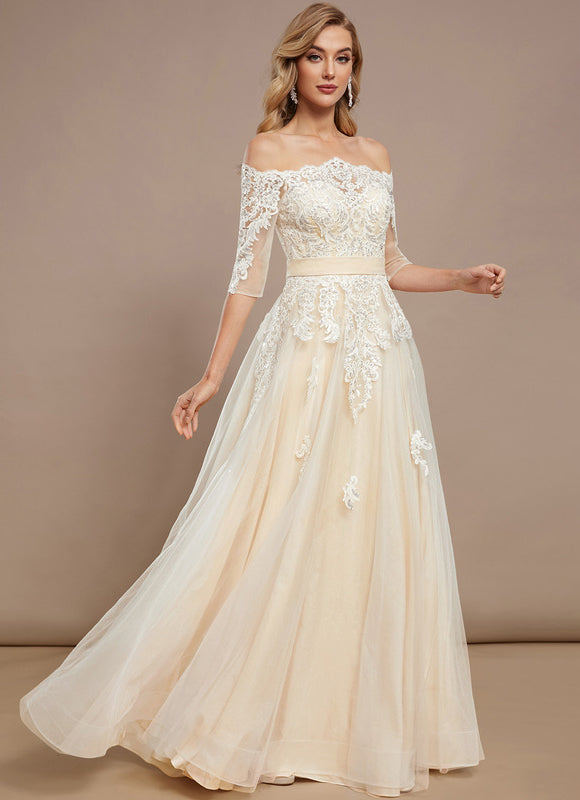 Robe Nuptiale Élégante En Tulle. - gallery 1
