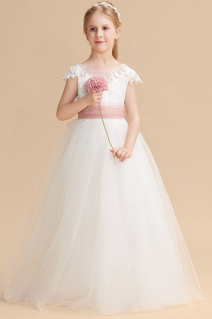 Robe Enfant Élégante À Dos Nu - gallery 6