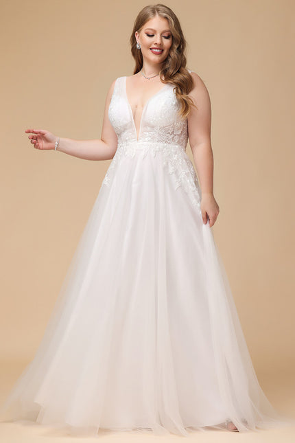 Robe Nuptiale Vaporeuse À Paillettes - gallery 9