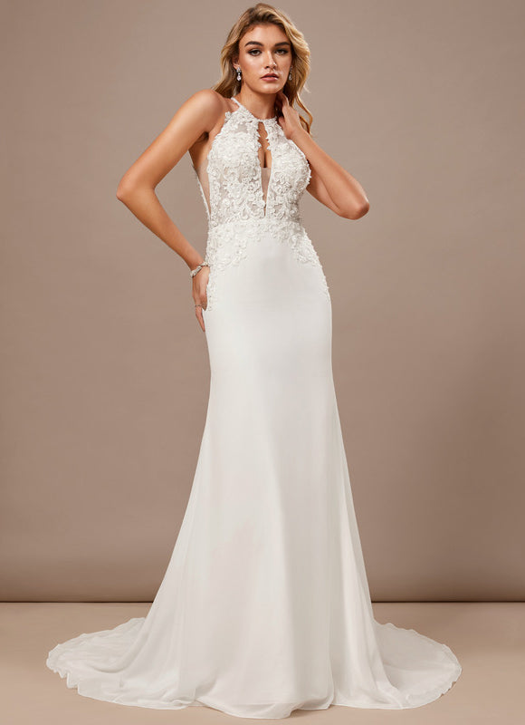 Robe De Mariee Fourreau - gallery 1