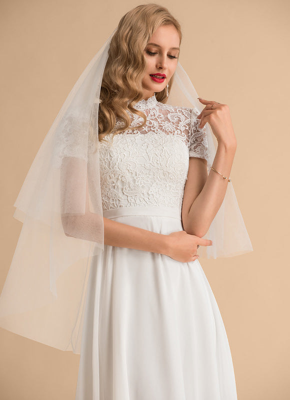 Robe Nuptiale Col Montant Romantique - gallery 5
