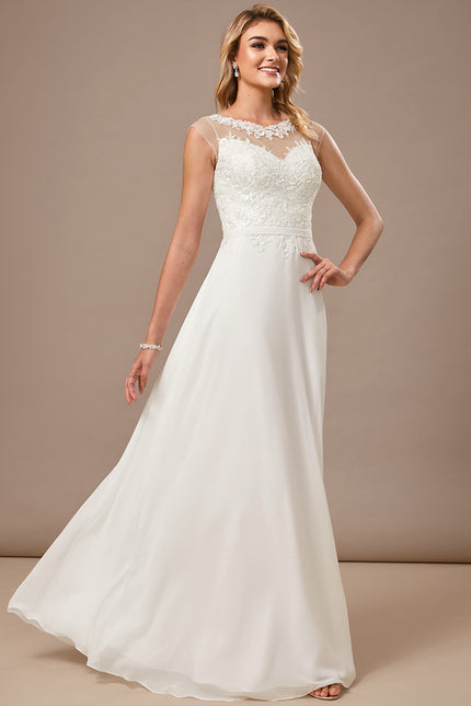 Robe De Mariee Col Bateau