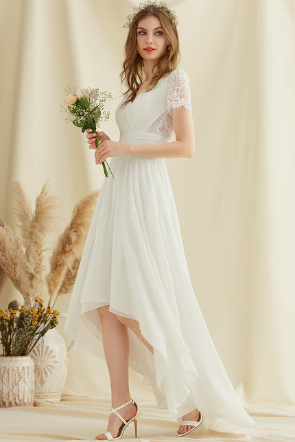 Robe Nuptiale Fluide À Dentelle