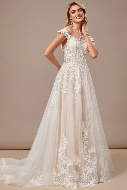 Robe De Mariee Epaule Denudee - gallery 3