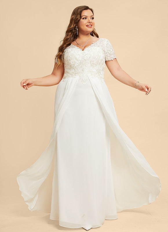 Robe Nuptiale Col V Romantique - gallery 7