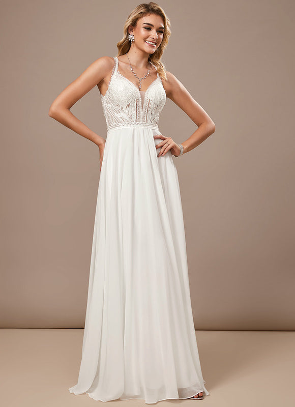 Robe De Mariee En Mousseline - gallery 1