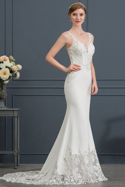 Robe Nuptiale Sirène Élégante Raffinée - gallery 6