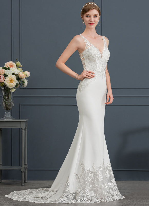 Robe Nuptiale Sirène Élégante Raffinée - gallery 6