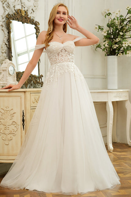 Robe Nuptiale Romantique À Traîne - gallery 3