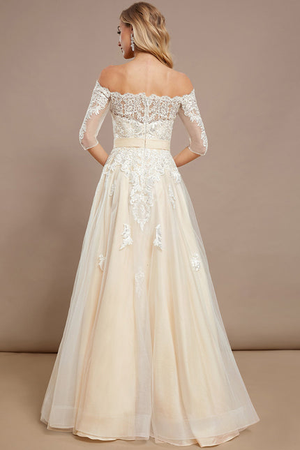 Robe Nuptiale Élégante En Tulle. - gallery 5