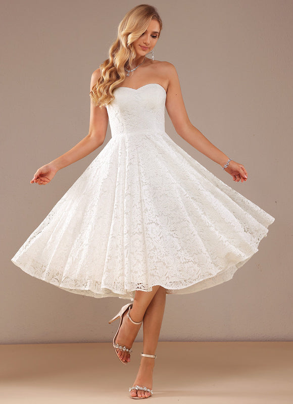 Robe De Mariee Courte En Tulle - gallery 2