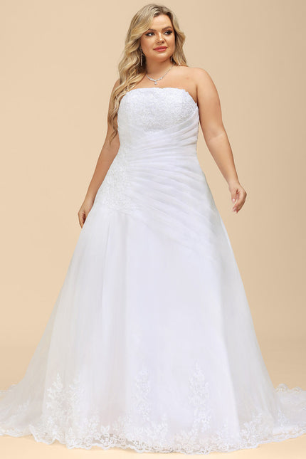 Robe Nuptiale Élégante En Satin. - gallery 9