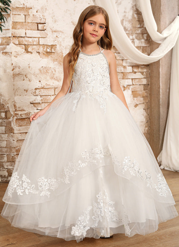 Robe Enfant Princesse En Tulle - gallery 7