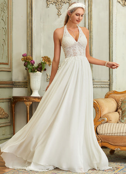 Robe Nuptiale Fluide À Dos Nu