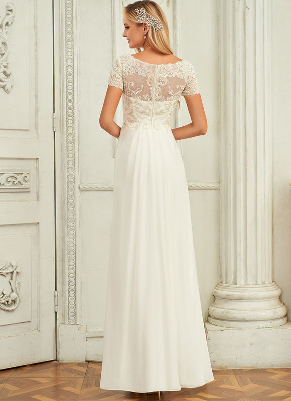 Robe Nuptiale Col V Romantique - gallery 2