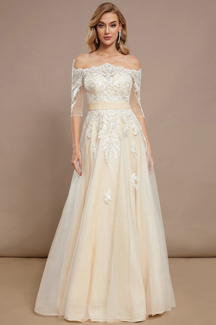 Robe Nuptiale Élégante En Tulle. - gallery 2
