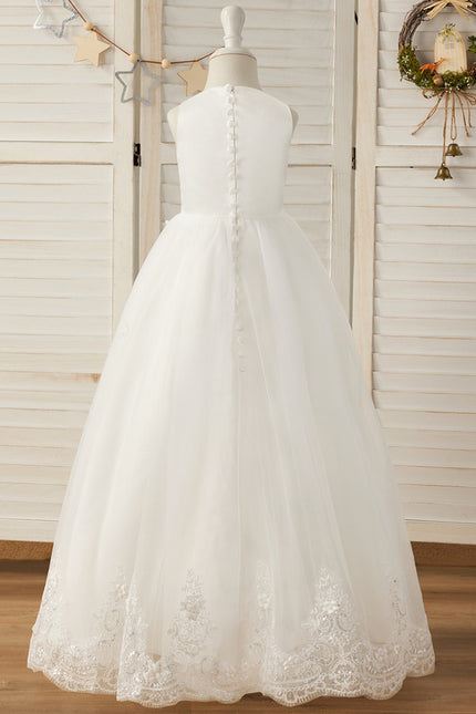 Robe Enfant Élégante En Tulle - gallery 3