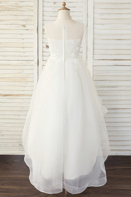 Robe Enfant Élégante À Traîne. - gallery 3