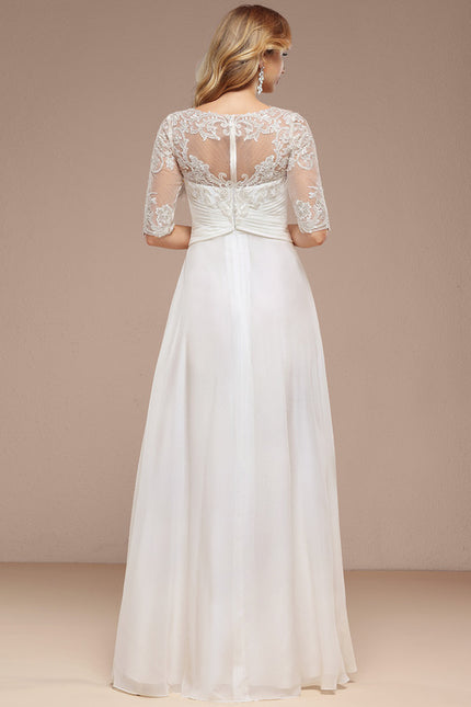 Robe Nuptiale Élégante À Volants. - gallery 5