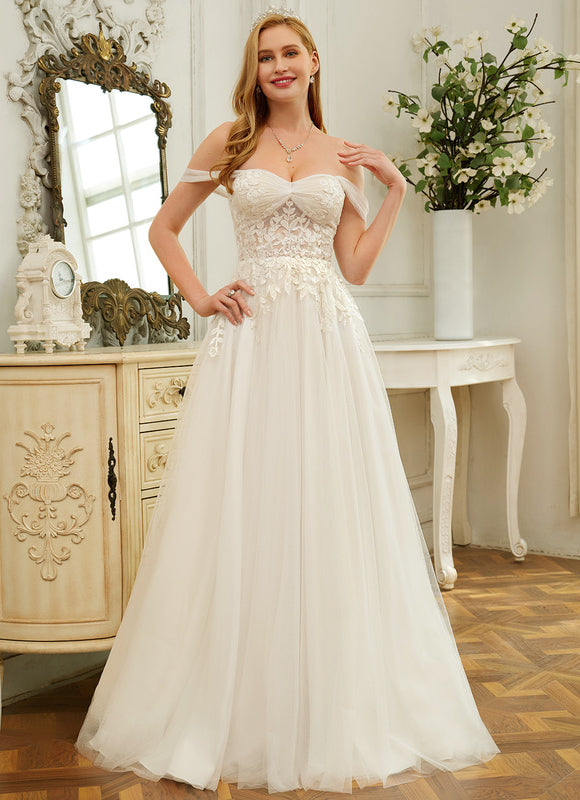 Robe Nuptiale Romantique À Traîne - gallery 2