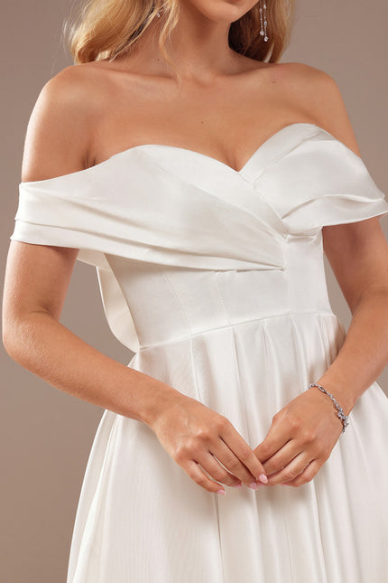 Robe Nuptiale Satinée Épurée Élégante - gallery 1