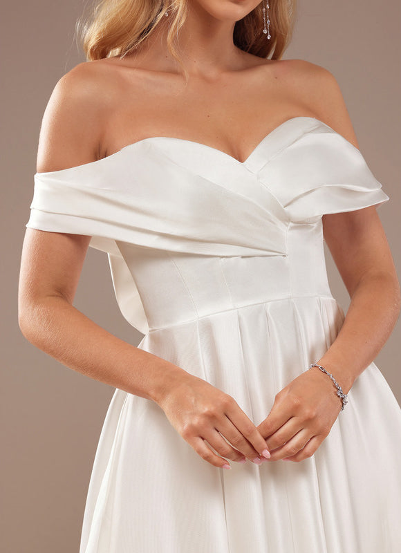 Robe Nuptiale Satinée Épurée Élégante - gallery 1