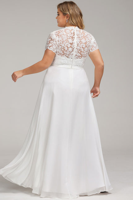 Robe Nuptiale Col Montant Romantique - gallery 9