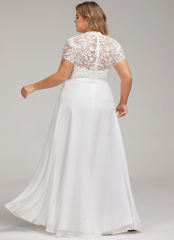 Robe Nuptiale Col Montant Romantique - gallery 9