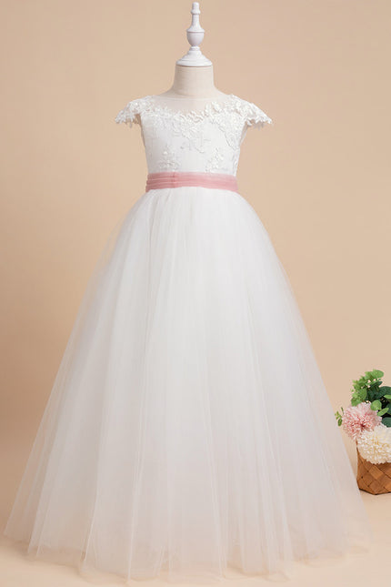 Robe Enfant Élégante À Dos Nu - gallery 4