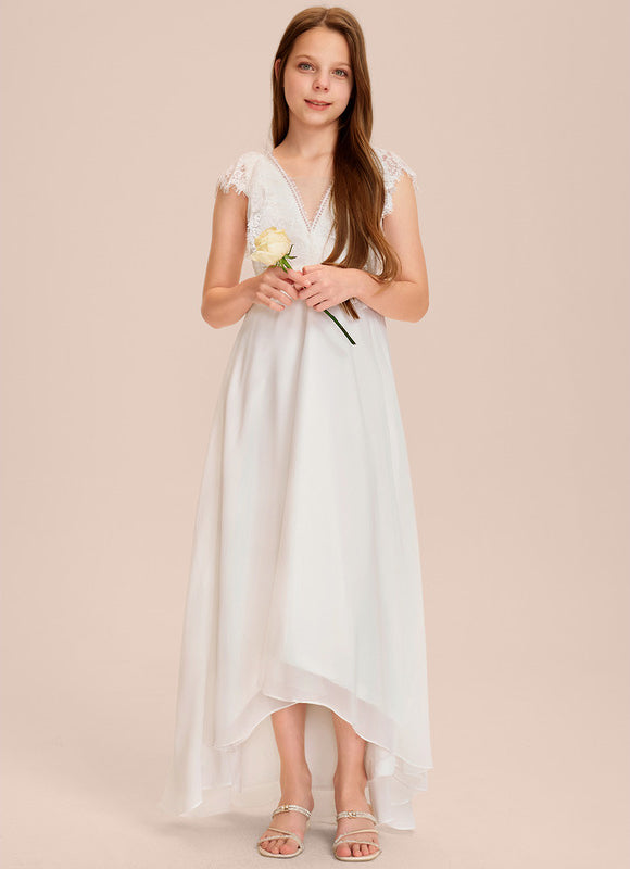 Robe Demoiselle D'Honneur Légère Chic - gallery 5